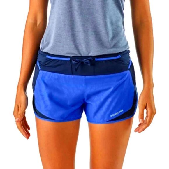 Patagonia Strider Pro Shorts Sz S Imperial Blue/Hexy - Picture 2 of 8
